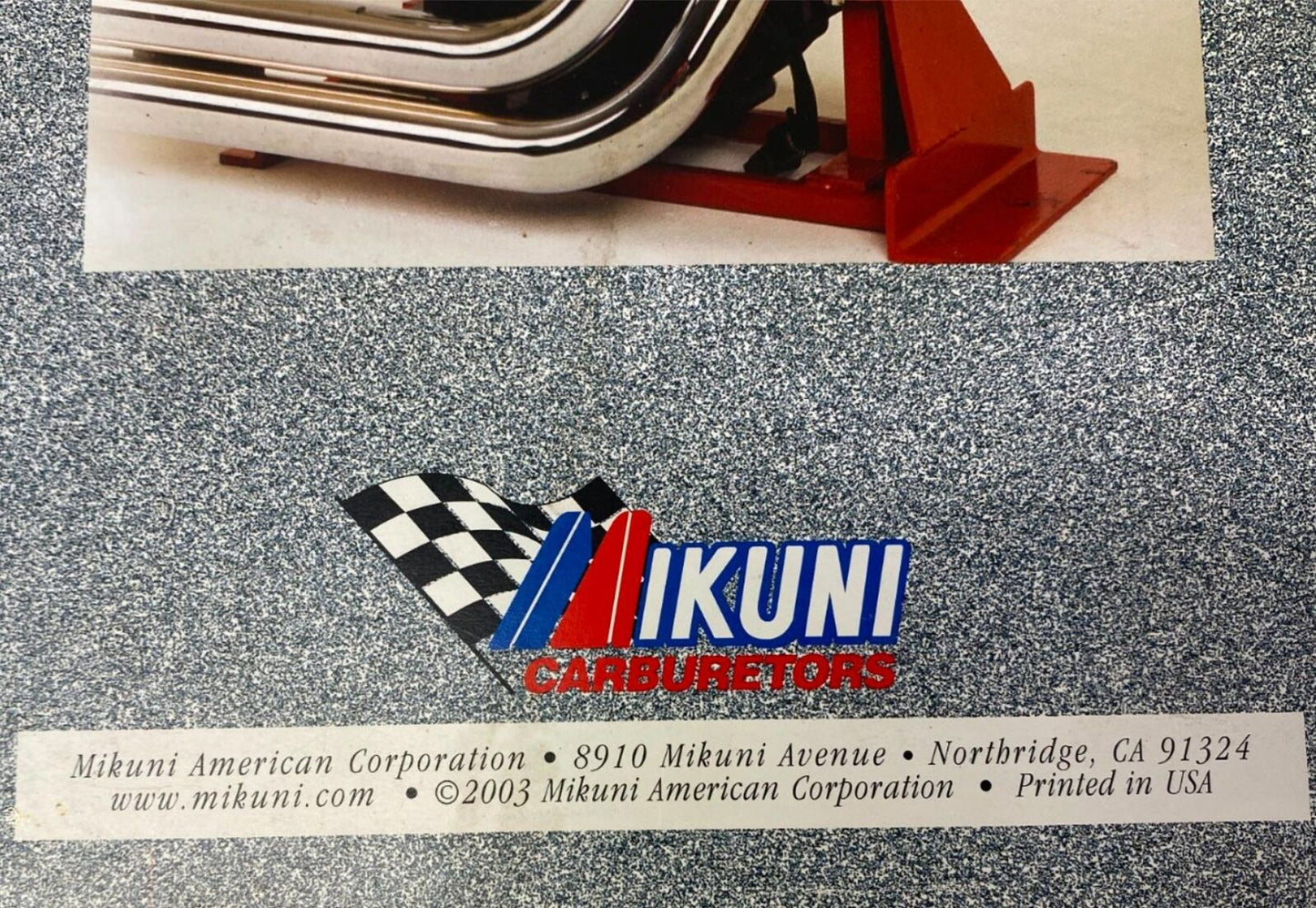 Mikuni Carb Carburetors Products Catalog Brochure 2003