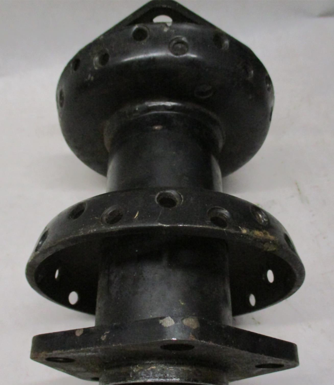 Harley Davidson Black Front Spoke Wheel Hub Dual Disc