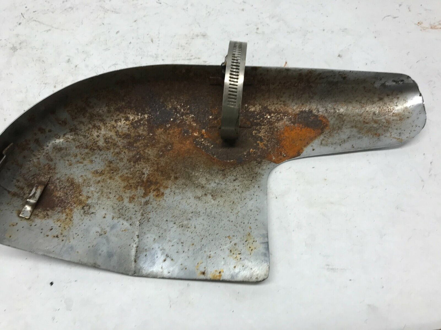 Harley Davidson Shovelhead Exhaust Pipe Cross Over Heat Shield FL Models 1970-84