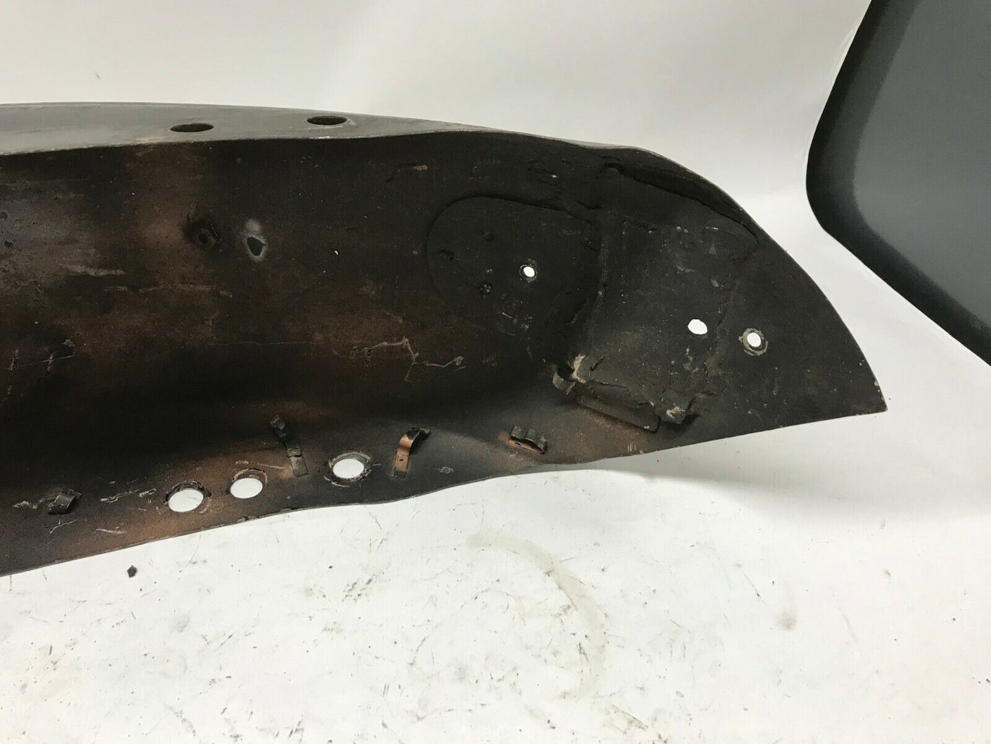 HARLEY-DAVIDSON 1000 IRONHEAD REAR BACK WHEEL FENDER MUD GUARD Black Bobbed 7"