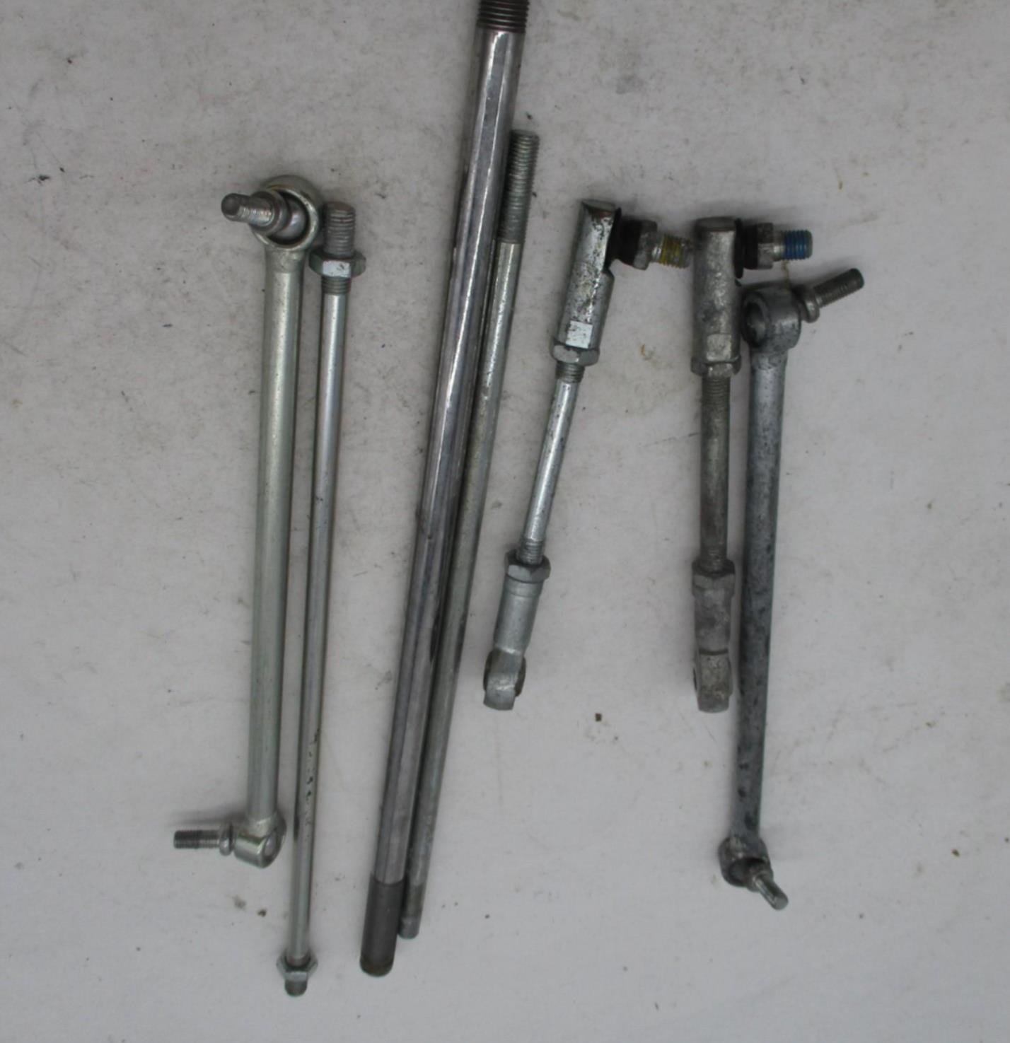 Mixed Lot of Harley Davidson Brake Shift Connecting Linkage Rods