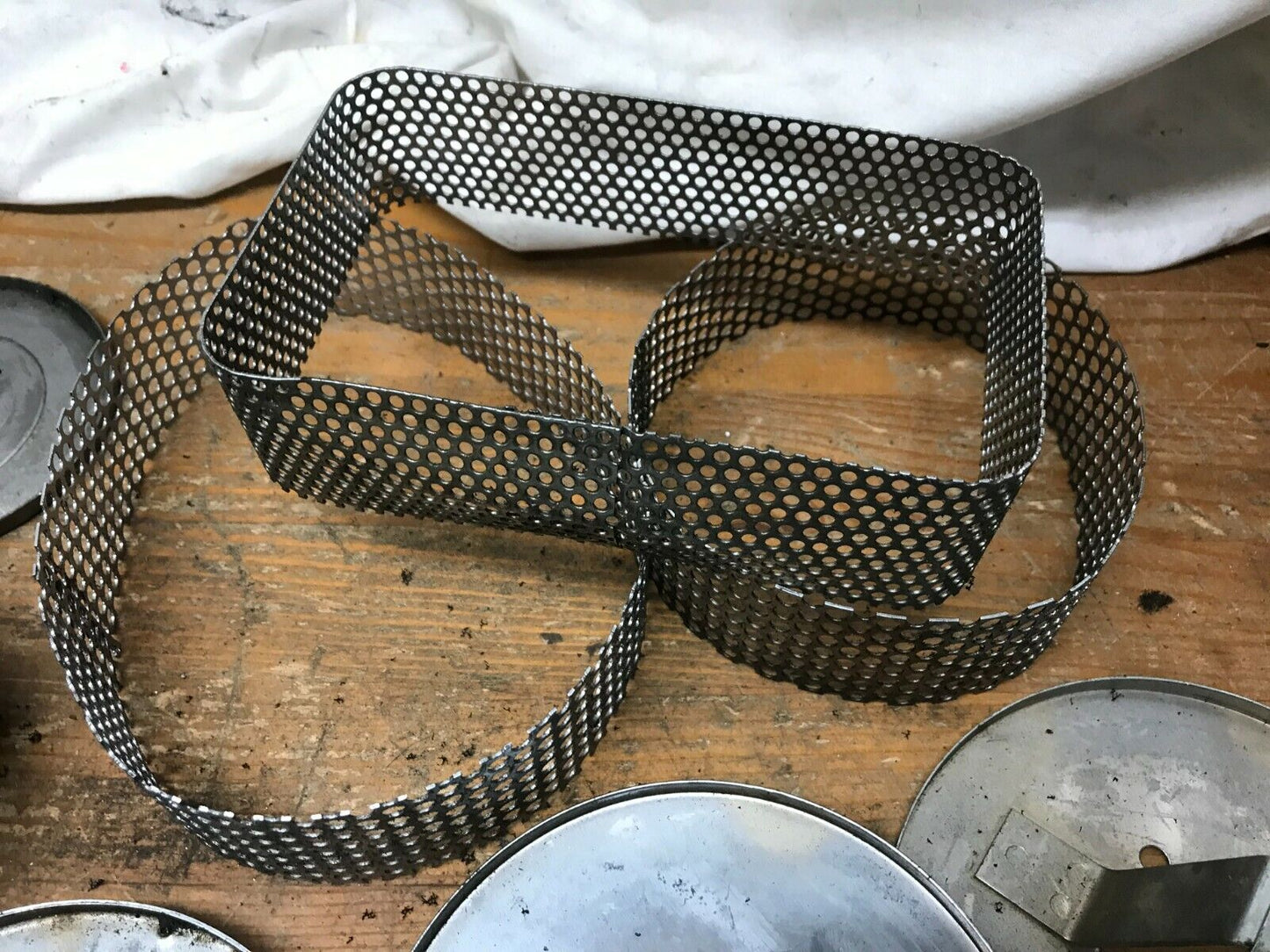 Lot of harley davidson panhead Shovelhead Ironhead backing plates air cleaners