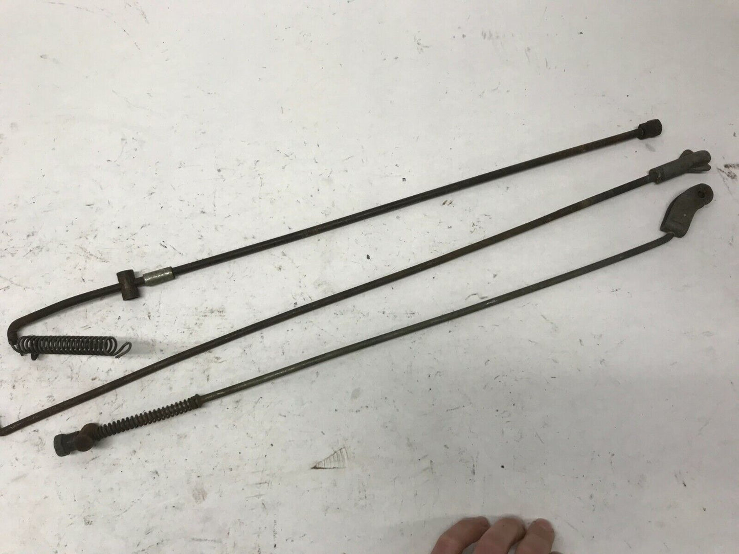 Lot Harley Connecting Shift Rods Brake Linkages Links Shovelhead Ironhead Panhea