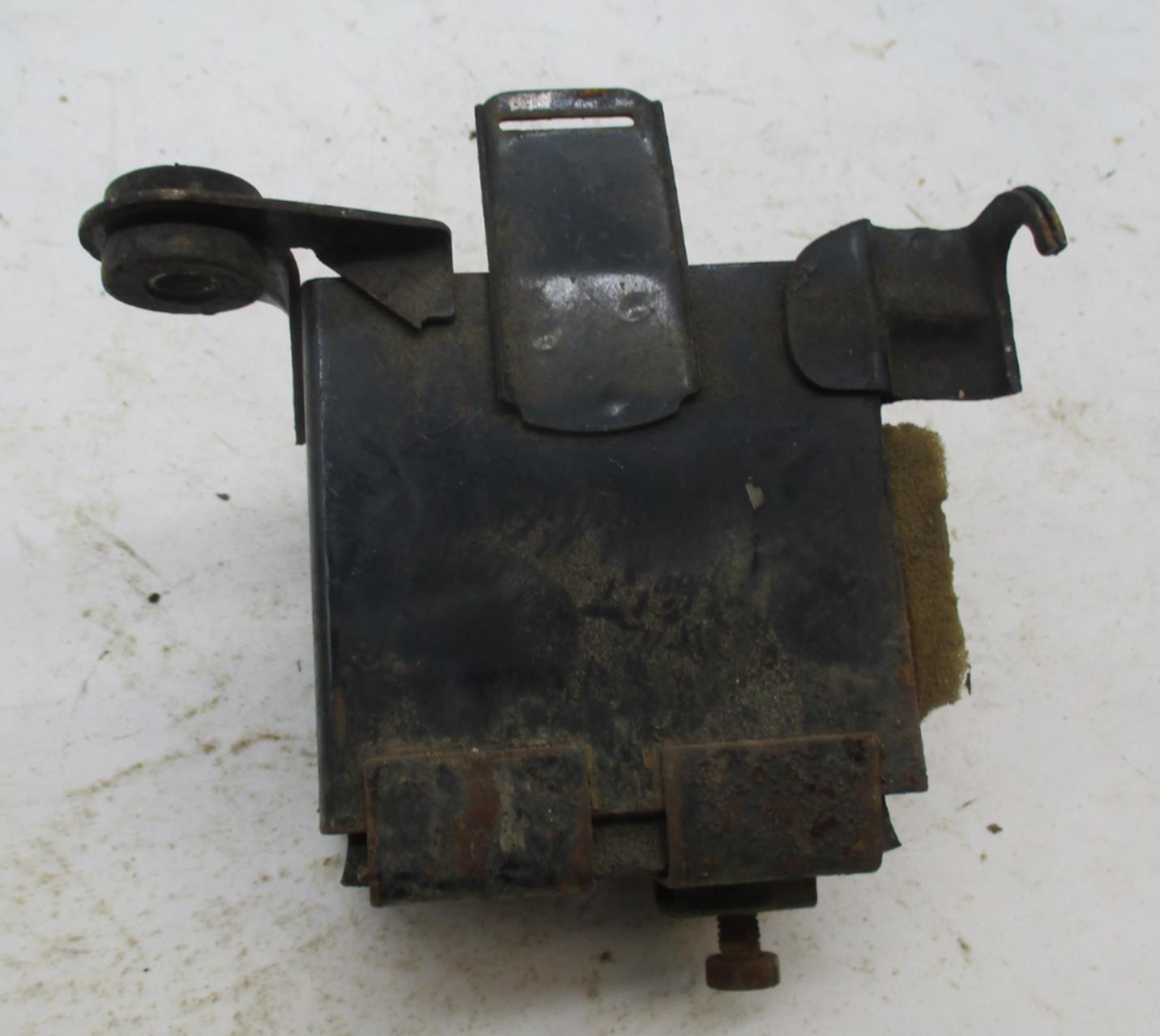 Vintage Motorcycle Small Battery Tray Holder 3" x 2" x 2-3/4"