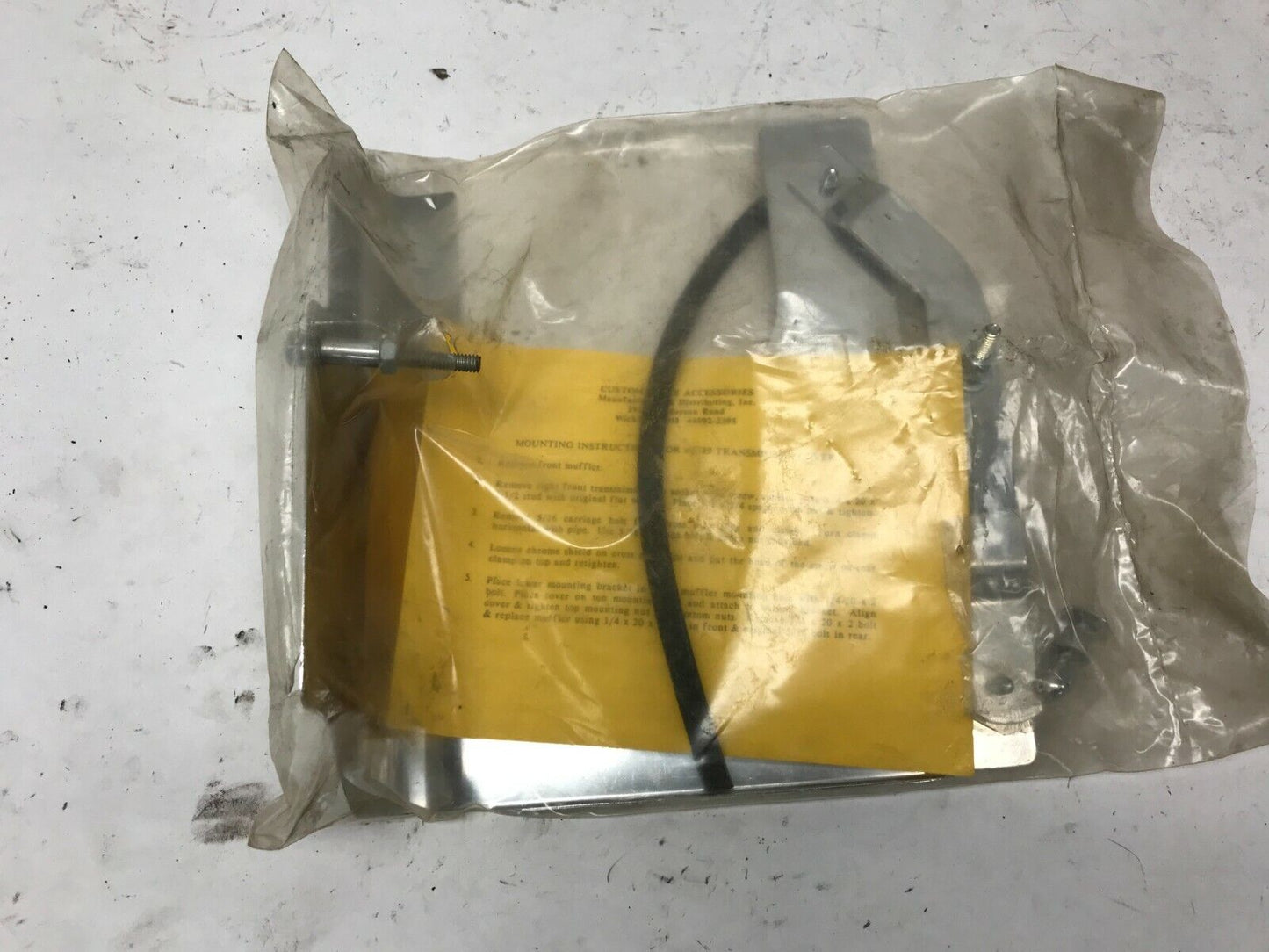 Harley Softail Custom Cycle Accessories Transmission Cover 1986-1993 Softail