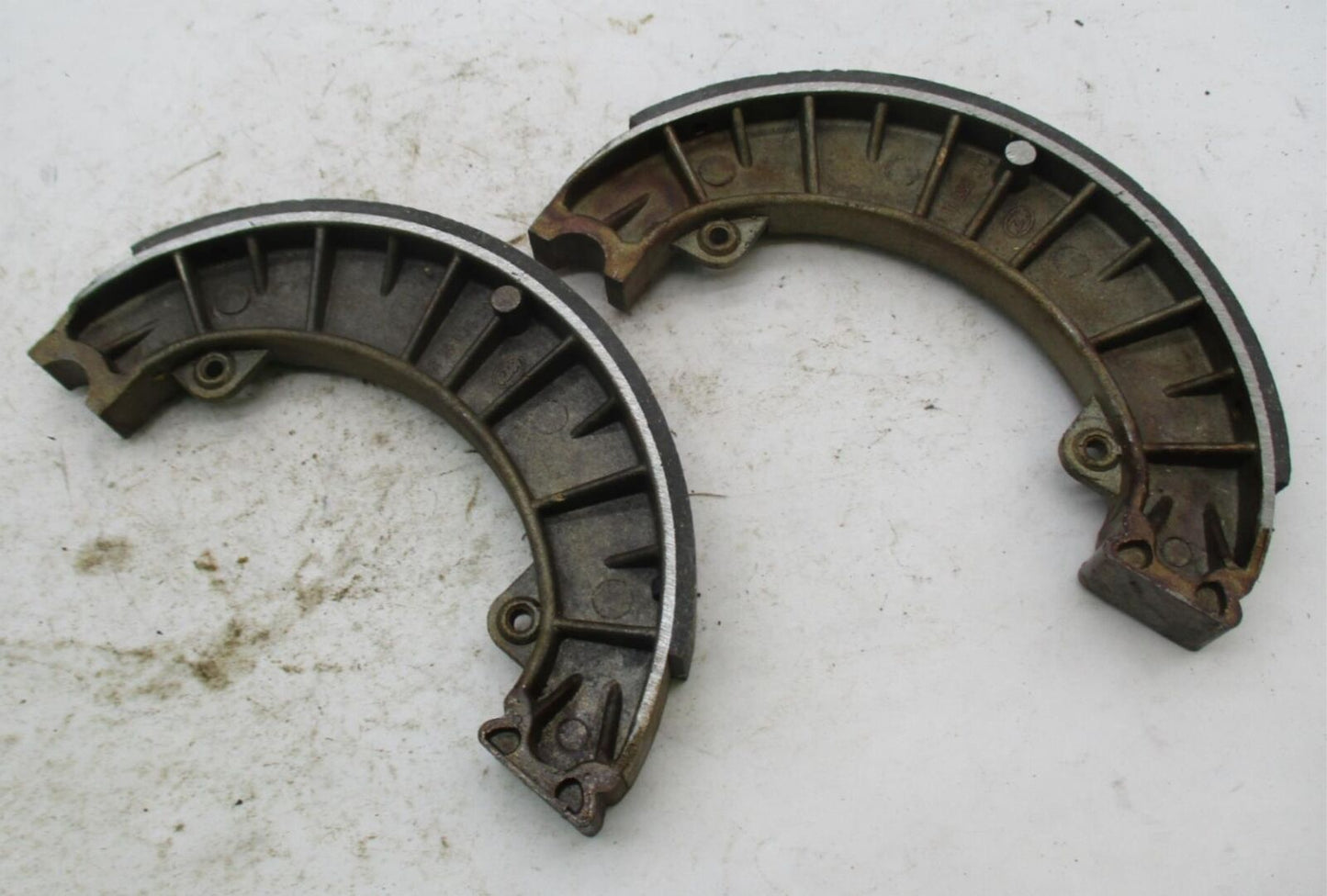 Pair of KTM Drum Brake Shoe Set 5210035000 with Pads