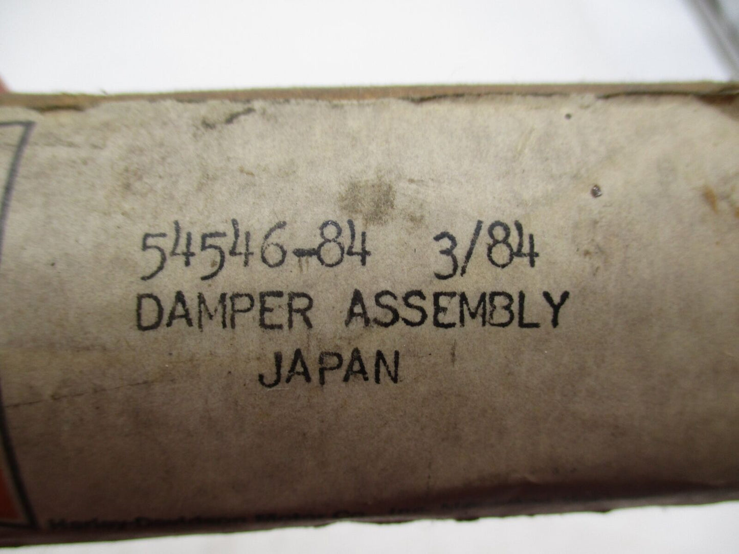 Harley Davidson Genuine NOS Black Shock Damper Assembly 54546-84
