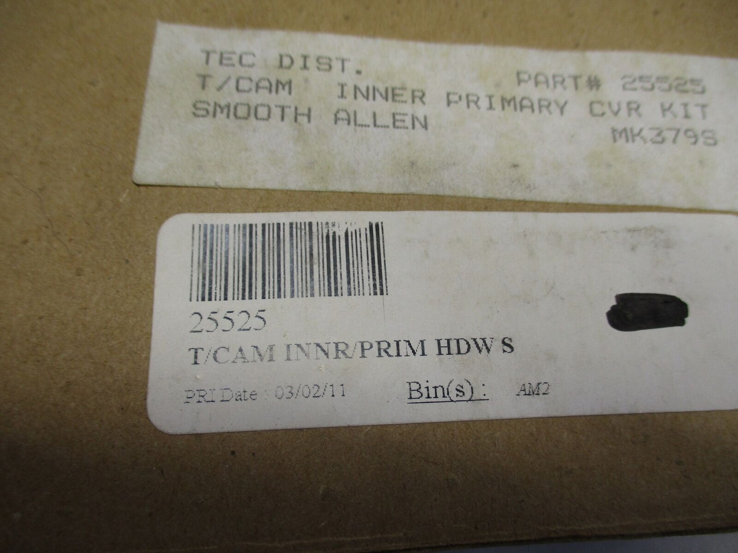 Cy-Chrome MK 379-S Inner Primary Cover Hardware Kit Chrome Plated Smooth Allen