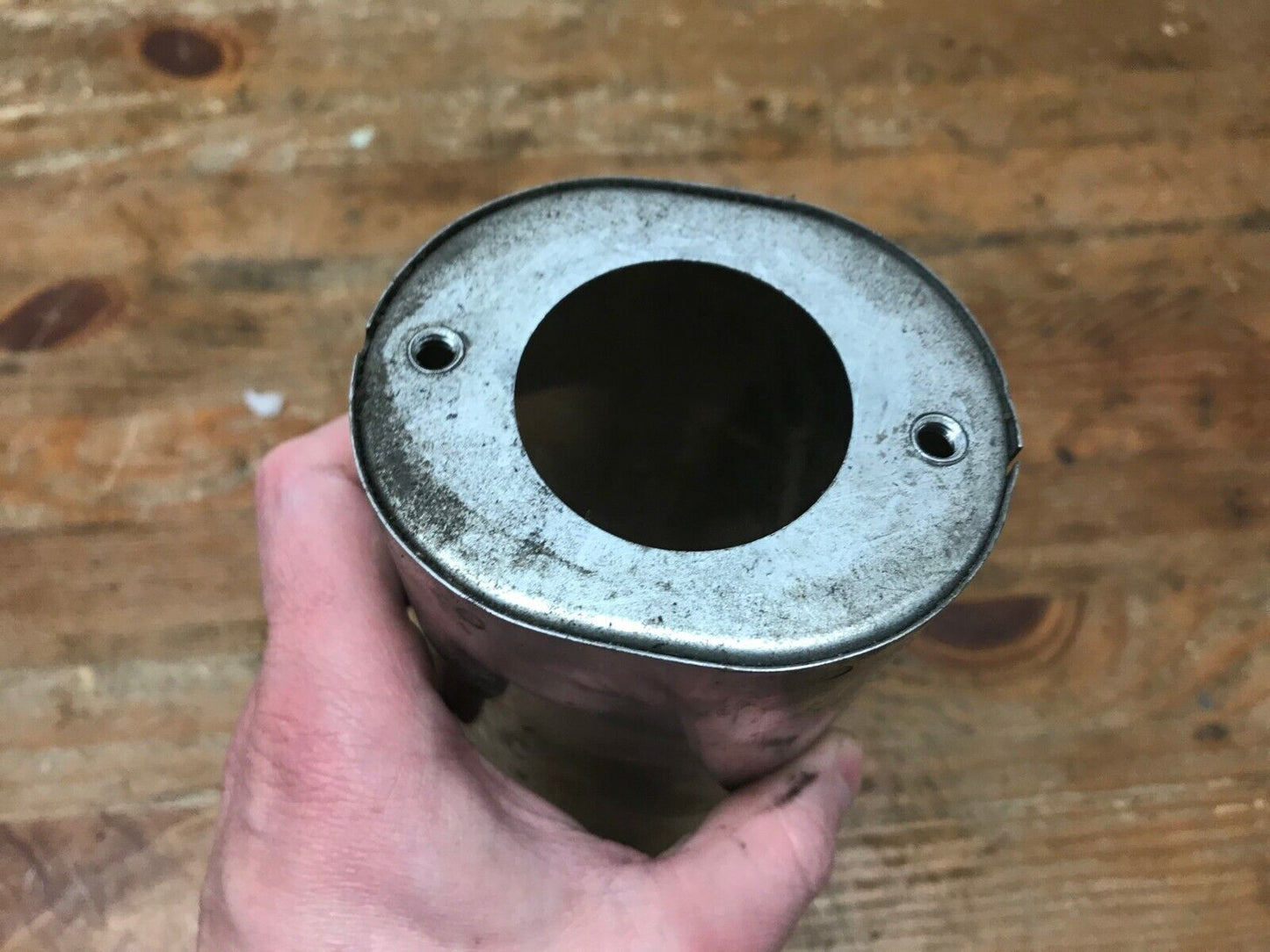 96-15 Harley Davidson Softail Touring FLH FLS FORK Single cover SLIDER Fair Cond