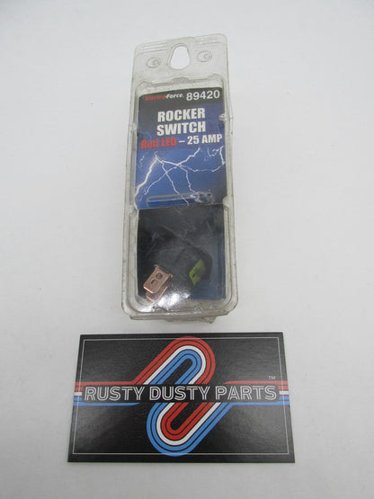 Electro Force Black 25 Amp Rocker Switch 89420