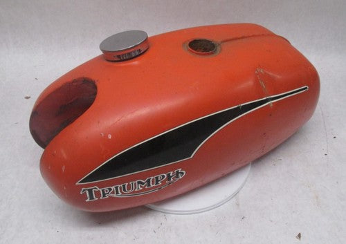 Original Paint 1971 Triumph 250 T25T Trailblazer T470 Gas Tank & Front