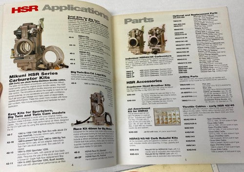 Mikuni Carb Carburetors Products Catalog Brochure 2003