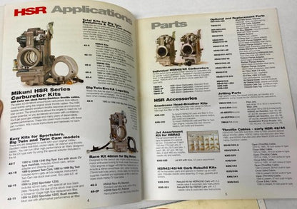 Mikuni Carb Carburetors Products Catalog Brochure 2003