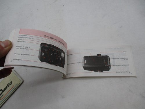 Vintage Olympus Infinity Zoom 210 Camera Instruction Book