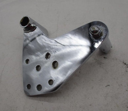 Harley Davidson Chrome Foot Peg Food Control Bracket Brace Plate