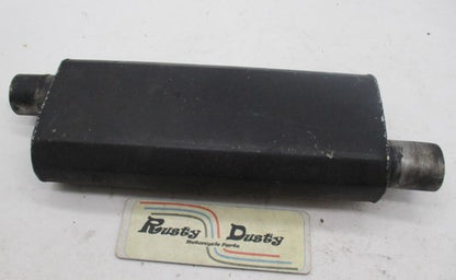 Vintage Motorcycle Enduro AHRMA Under Seat Custom Homemade Exhaust Muf