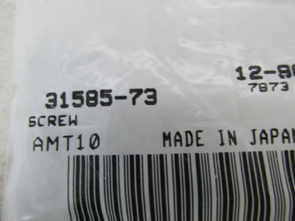 Pack of 10 Harley Davidson Genuine NOS Starter Motor Cover Screws 3158