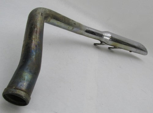Harley Davidson Rear Cylinder Chrome Slash Cut Exhaust Header & Muffle