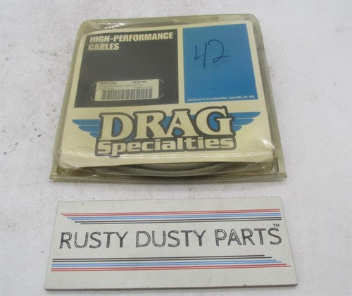 Harley Davidson Drag Specialties 39.5" Braided Throttle Cable 0650-029