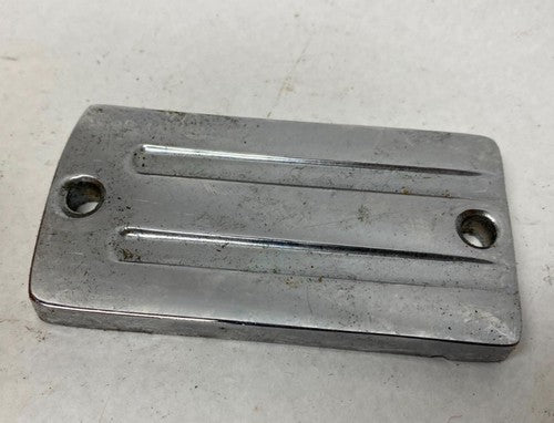Harley Davidson Chrome Slotted Cylinder Front Brake Clutch Master Cove