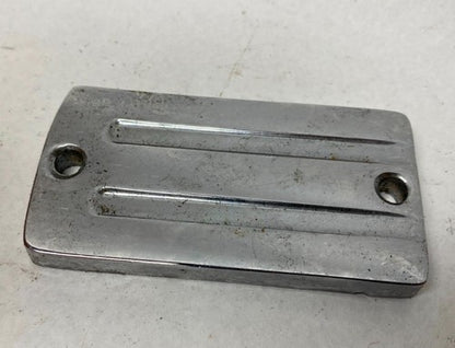 Harley Davidson Chrome Slotted Cylinder Front Brake Clutch Master Cove