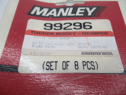 Harley Davidson 1984-1997 Evo Evolution Manley Valve Keepers 99296 182
