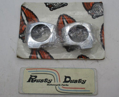 Harley  Custom Cycle Turn Signal Lamp 39mm Front Fork Clamps DS280222