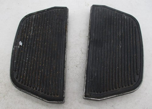 Pair of Harley Davidson Passenger Floorboards Base plates and Rubber I
