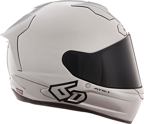 6D HELMETS ATS-1R Solid Helmet Gloss Silver 2XL 30-0999