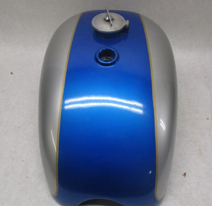 Original Repainted BSA Blue Silver Catalina Gas Fuel Tank Gold Star w/