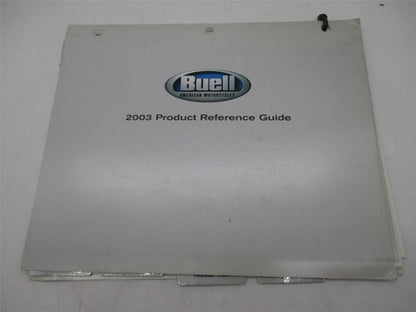 Harley Buell Genuine Dealership Sales 2003 Product Reference Guide