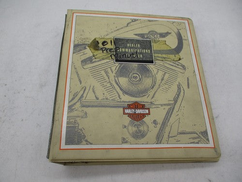 Harley Davidson 2011 Pre Delivery & Set Up Instructions w/ Binder 9994