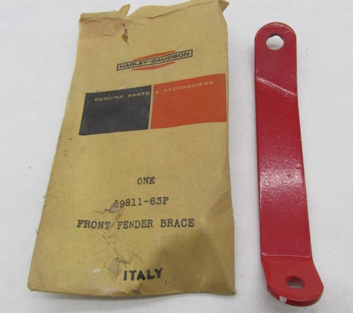 Harley NOS Aermacchi Sprint H 63-64 Front Fender Brace Right Rear 5981
