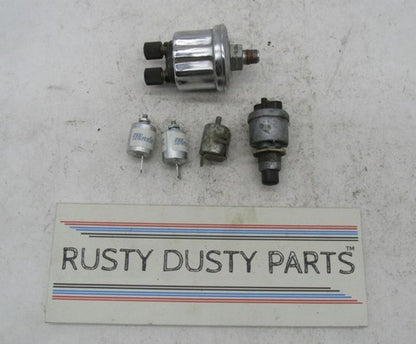 Mixed Lot of Vintage Original Triumph BSA Switches Capacitors