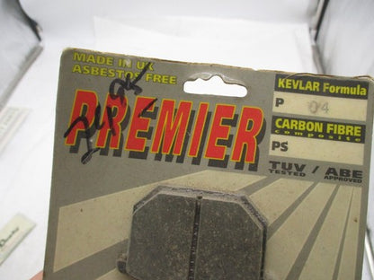 Premier NOS Motorcycle Performance Brake Pads Pad Set P04 77-79 CBX105