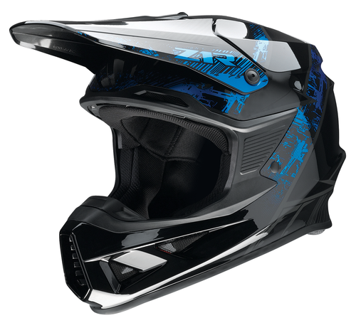 Z1R F.I. Helmet - Fractal - MIPS Blue Small 0110-7788