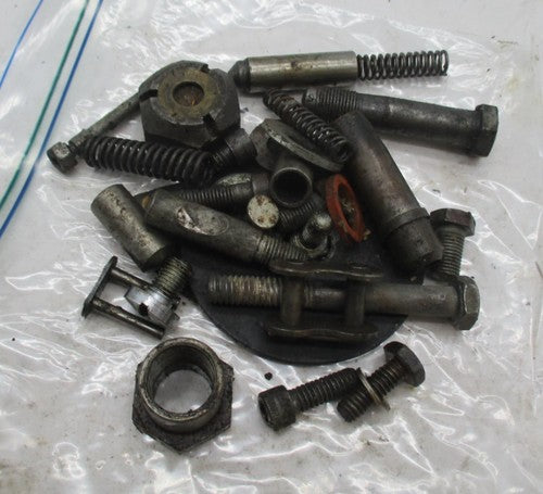 Mixed Lot of Vintage AJS Matchless Motorcycle Hardware