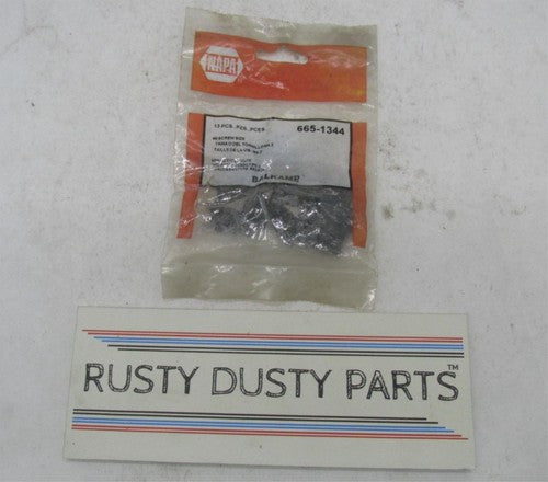 Lot of 10 NAPA  Body Nut Spring Screws 665-1344