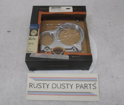 Harley Davidson Genuine NOS Chrome Top Mini Tach Bracket Top 1, 1.5" 6
