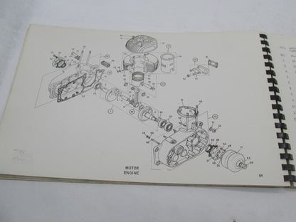 Bultaco Original Factory 1971 Sherpa T Parts List Catalog Book 80.32-1