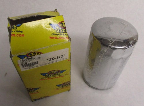 J&P Cycles Magnetic Oil filter X-Long 7400080 OEM 63813-90 Harley Davi