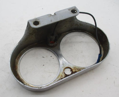 Harley Davidson Sportster Chrome Dual Gauge Speedo Tach Mount Mounting