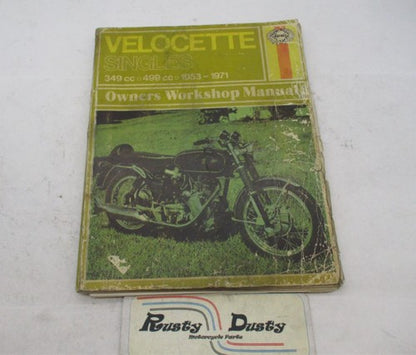 Haynes Velocette 1953-1971 349 and 499cc Singles Owners Workshop Manua