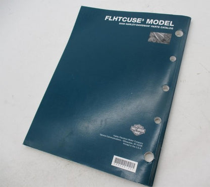 Harley Davidson Official Factory 2008 FLHTCUSE3 Parts Catalog Book 994