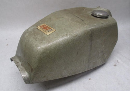 Vintage ARHMA Racing Cafe Racer Fiber Glass Gas Fuel Tank Silver Spark