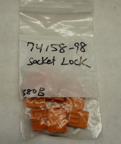 Lot of (8) Harley Davidson Genuine 8 Way Socket Secondary Locks 74158-