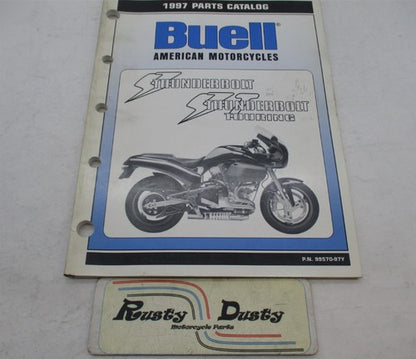 Harley Buell Official Factory 1997 Thunderbolt Parts Catalog 99570-97Y