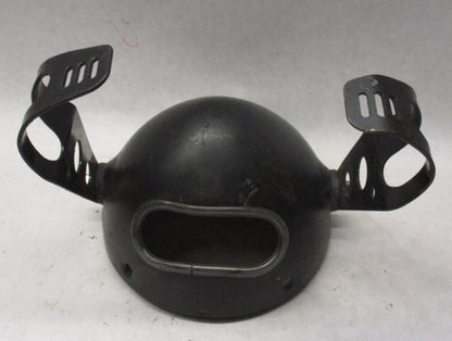 Harley Black Headlight Bucket 6" with Mounting Bracket Custom Chopper