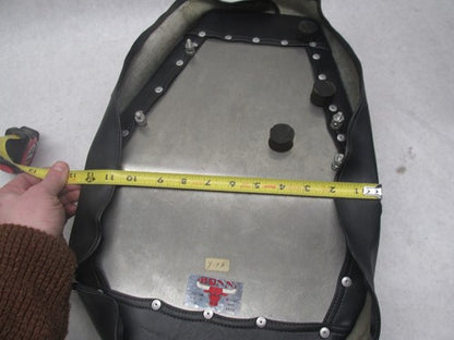 Vintage Motorcycle Boss Custom Diamond Stitched Solo Seat Vintage Y-2A