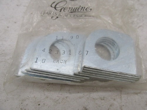 Lot of 9 Harley Davidson Genuine NOS Master Cylinder Lock Plates 42331